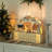 Light Up Christmas Advent Calendar with 24 Countdown Drawers