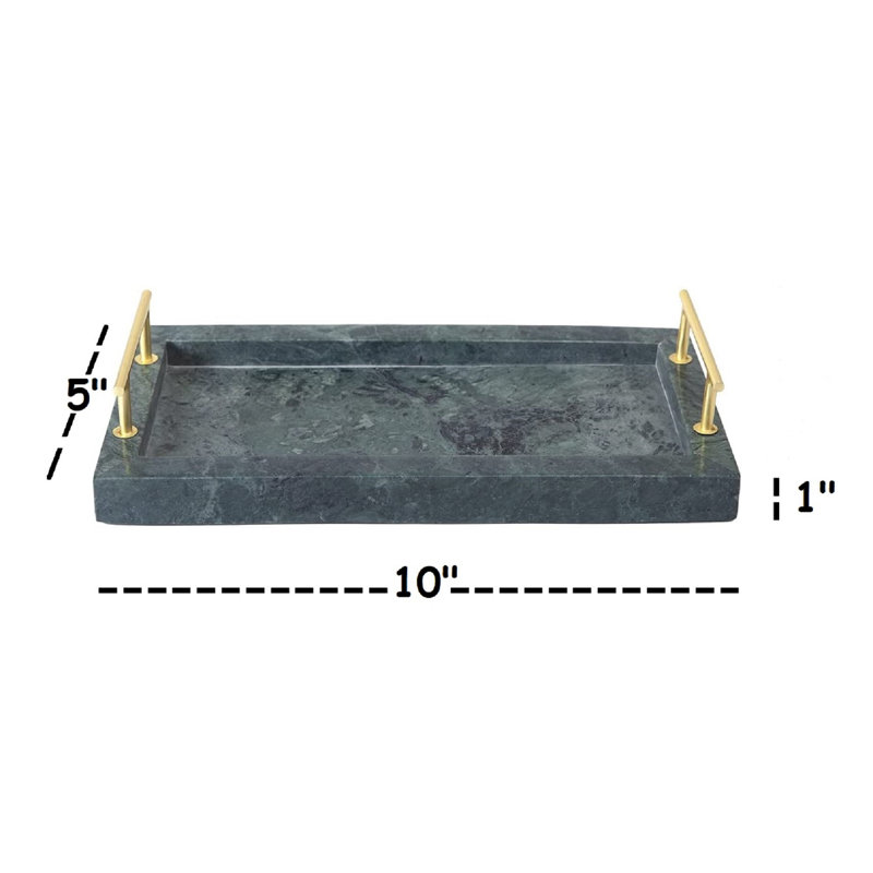 Ben & Jonah Marble Bathroom Tray