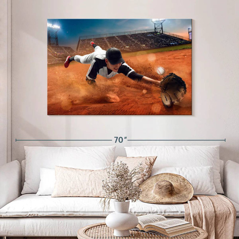 Sireci Baseball Game Catch, 32" H x 48" W