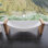 Baignoire de trempage autoportante en acrylique 79 po. X 34 po.