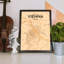 Vienna City Map - No Frame Print-991174970