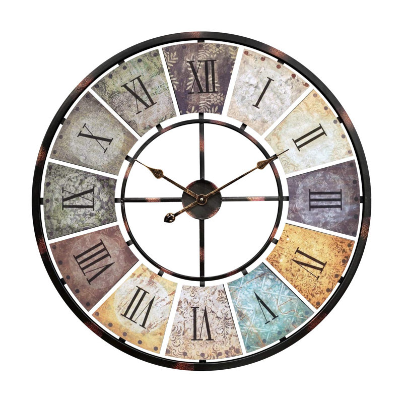 Metal Wall Clock