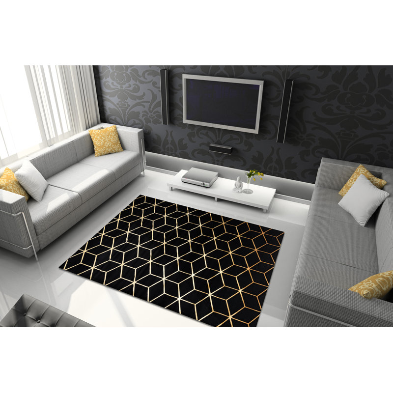 Iemma Geometric Machine Tufted Area Rug, Rectangle 200 x 290cm