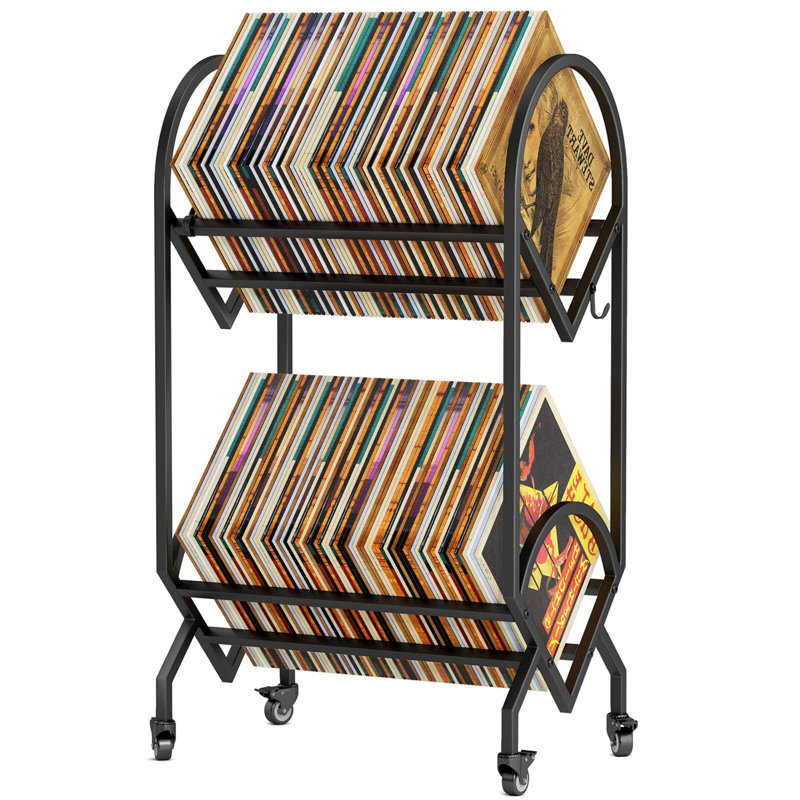 Metal 90cm H Media Shelves