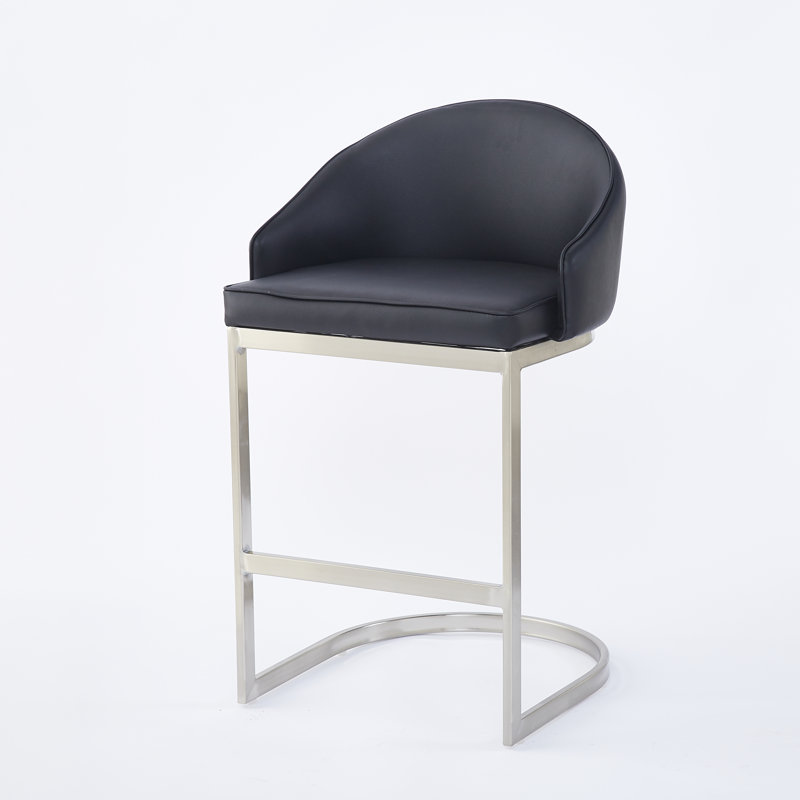  Tabouret de bar (ensemble de 2), Noir