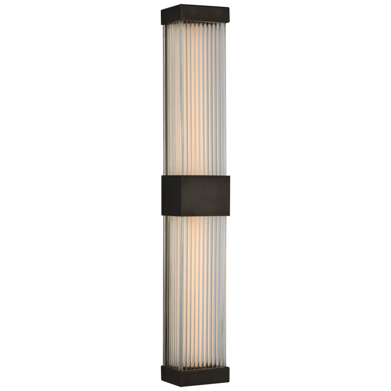 Chapman & Myers Vance 24" Double Sconce, Bronze