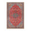 Tapis rouge/beige/noir traditionnel-1456990313