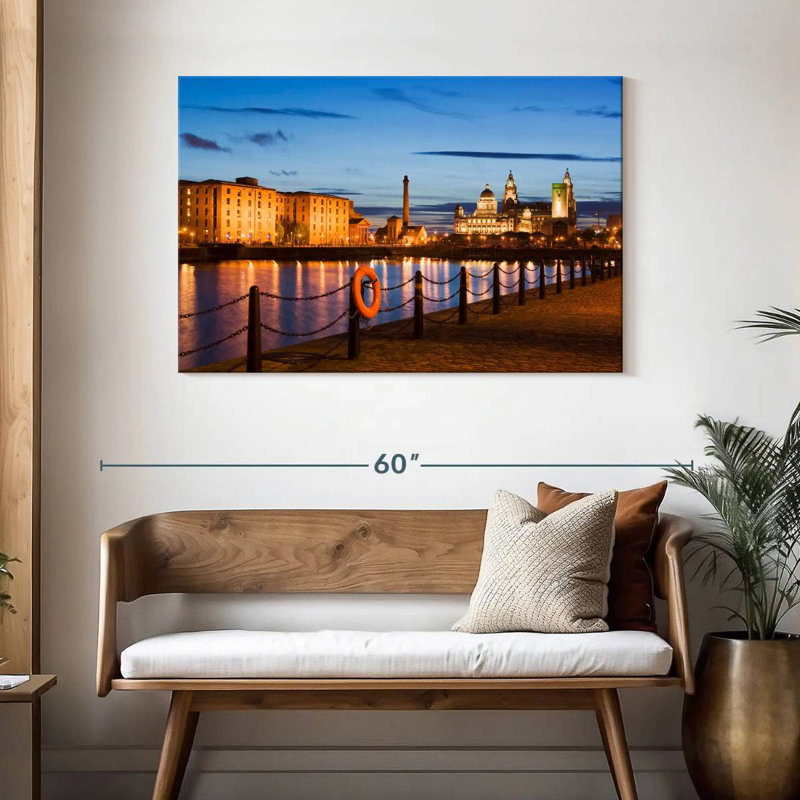 Albert Dock Waterfront, 30" H x 45" W