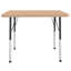 Rectangle T-Mould Adjustable Height Activity Table-99069327-66420727-99069347