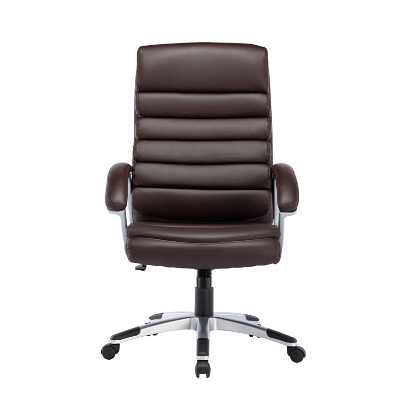 Fauteuil de direction Kalsoom, Brun foncé