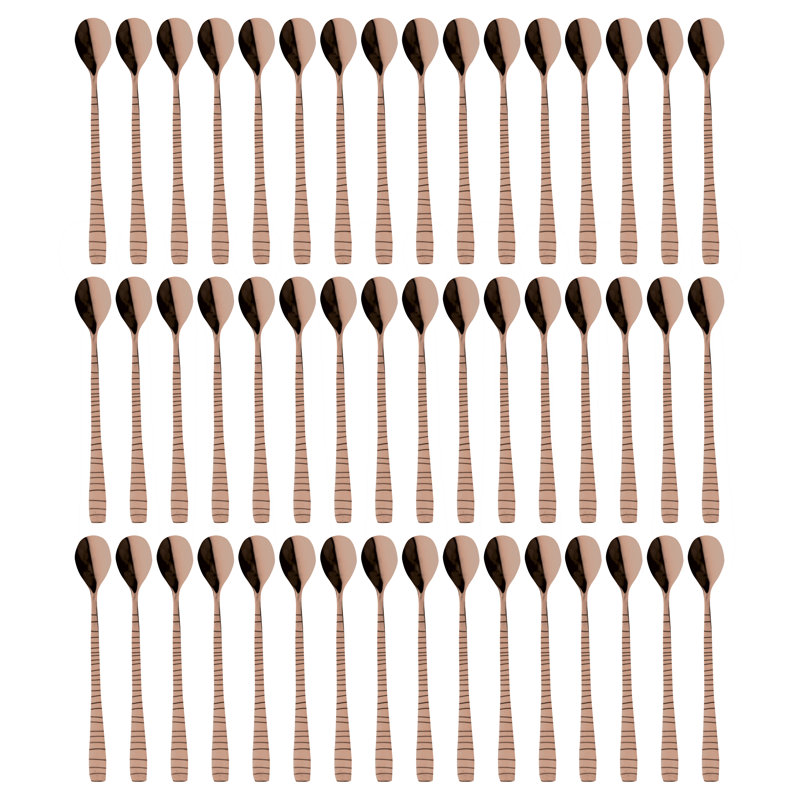 Cuillère à thé Tigre Ice - 48 pièces - Bronze, Bronze