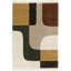 Abstract Shag Area Rug-806463071