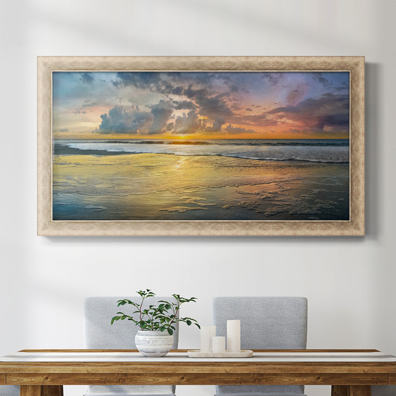 Livio Harbor Point - Reproduction de photo sur toile simple, H 21 po x l 37 po x P 2,5 po
