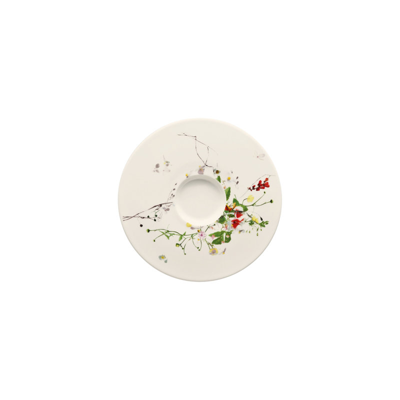 Brillance Fleurs Sauvages Bone China Saucer