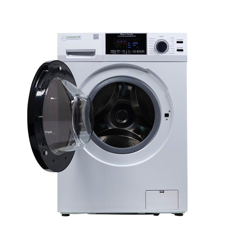 Combo laveuse / sécheuse EZ 4600 tout-en-un - 110 V, sans évent / ventilé, cycle pour animaux, désinfectant 165 ° F, 1,62 pi³