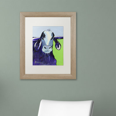 Bull bave, reproduction d’art encadrée