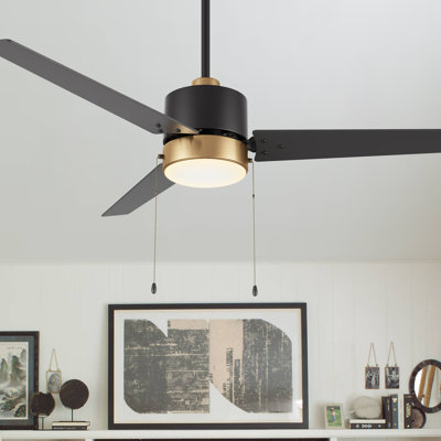 Dulac 52'' Ceiling Fan with LED Lights
