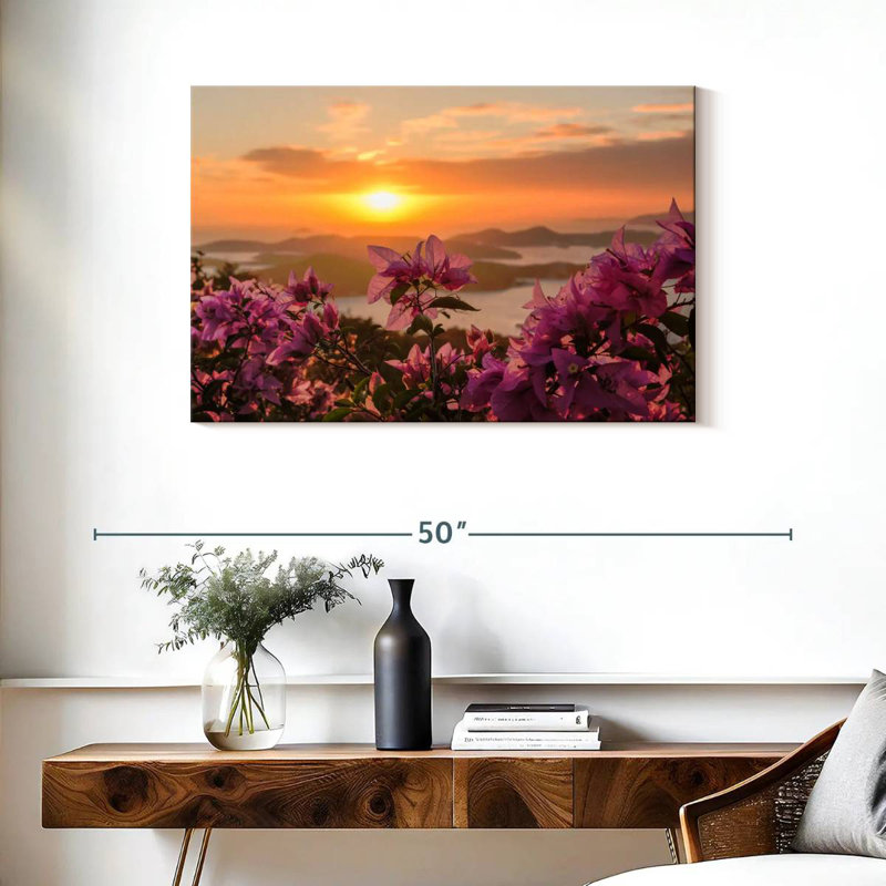 Coucher de soleil Harnek, H 24 po x l 36 po