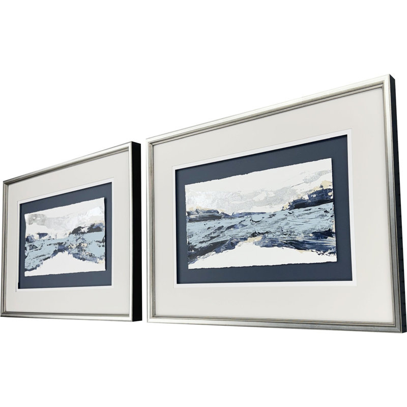 Blue View S/2 Painting by Libby Langdon Paragon