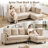95" Upholstered L Shaped Sofa Modern Sectional-926521336