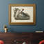 Audubons Reddish Egret - peinture sur toile encadrée-1221271680