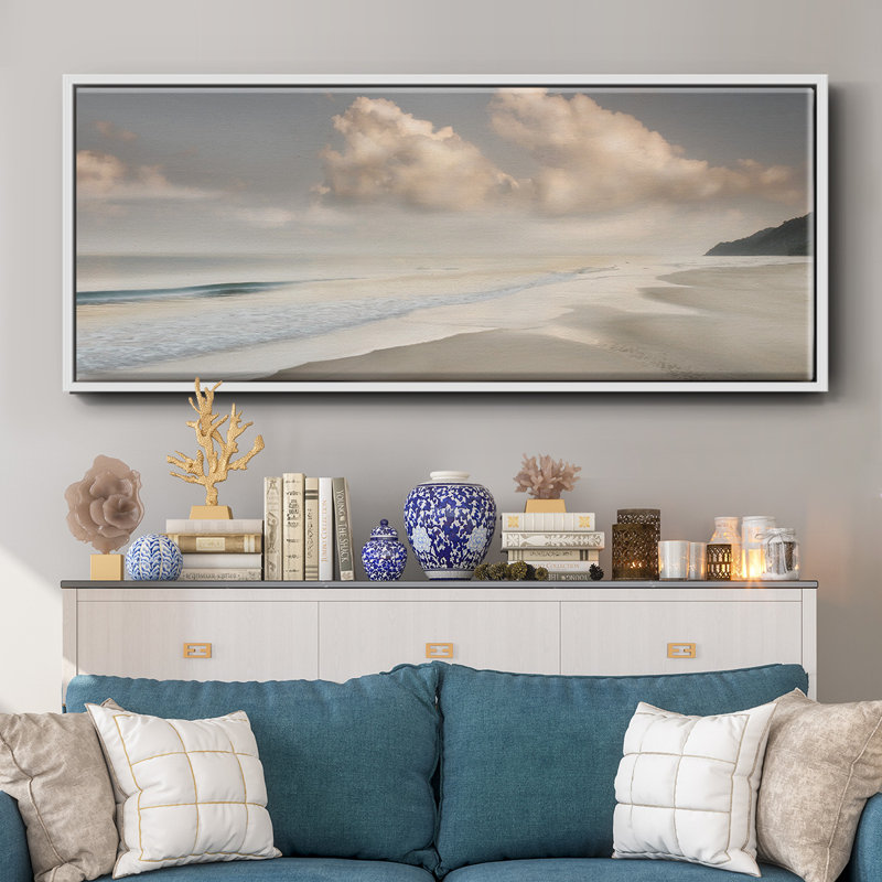 Brighton Shore- Framed Canvas