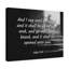 Opened Luke 1:9 - Wrapped Canvas Print-1945101477