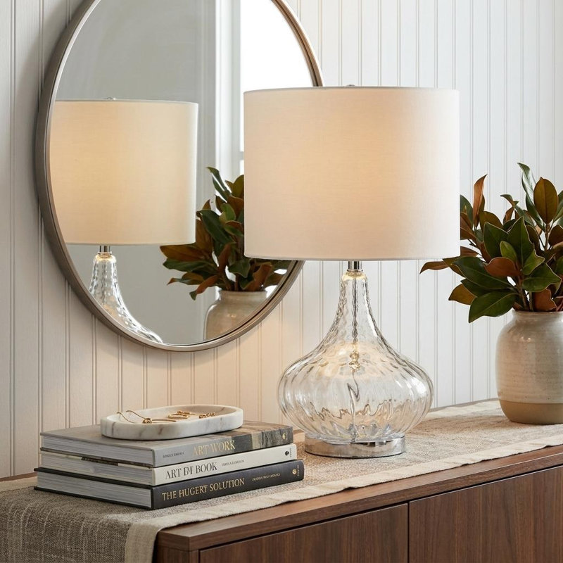 Kimbrell Table Lamp, Clear
