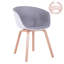 Chaise de salle à manger rembourrée Braddock