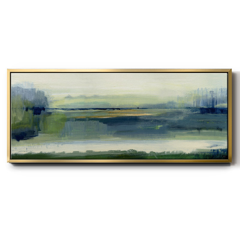 Glistening Meadow - toile encadrée, H 20 po x l 50 po