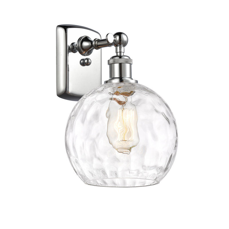 Applique murale 1 lumière 8 po Shauna, Led, Chrome poli