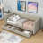 Berla Twin Size 2 Drawers Upholstered Daybed-2103972323