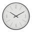Horloge murale en verre 19,63 "Amburgey-39132229