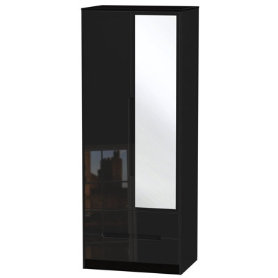 Vernon 2 Door Manufactured Wood Wardrobe