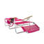 Chaise de plage inclinable avec coussin