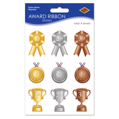 Autocollant pour le ruban award