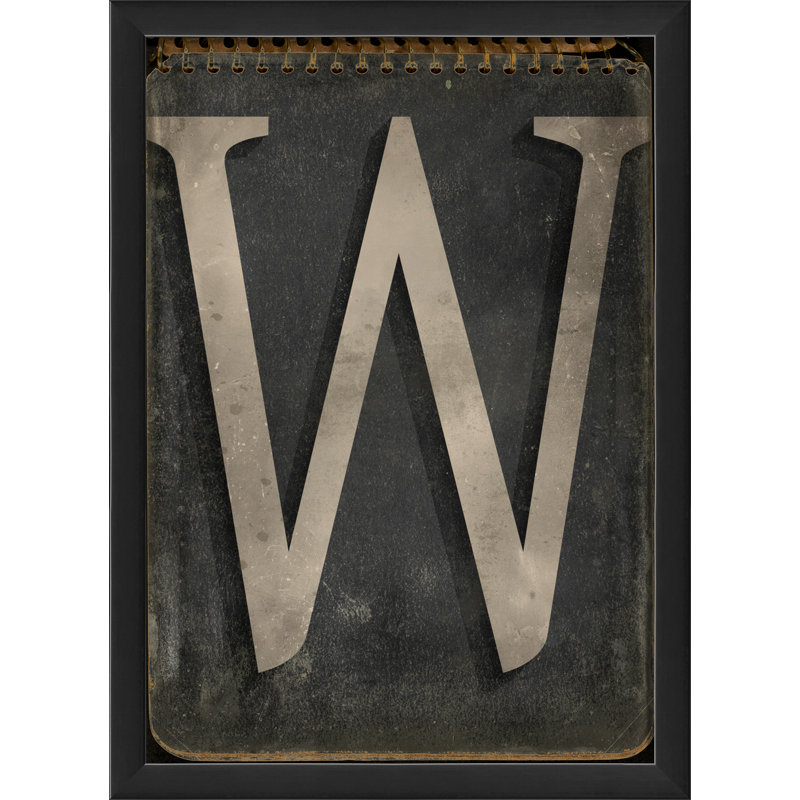 " Letter W "