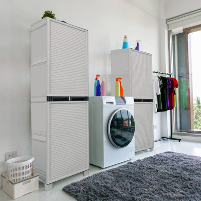 Plastic 1 - Door Rectangle Accent Cabinet