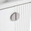 Meuble-lavabo de 28 po avec lavabo en céramique pour petite salle de bain