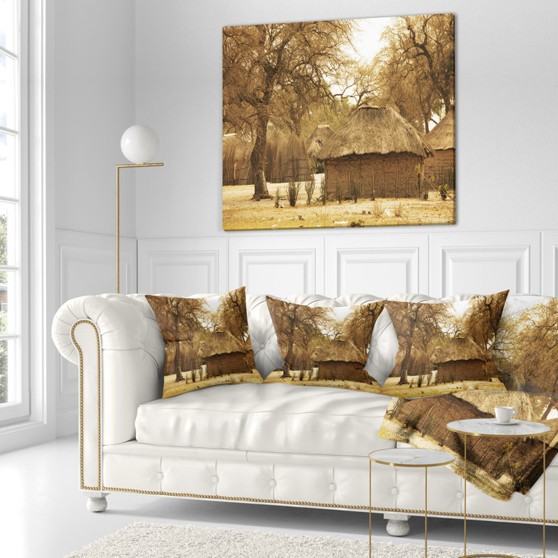 Coussin décoratif Landscape, 16 po x 1 po, Coussin décoratif