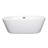 Mermaid 67'' x Soaking Acrylic Bathtub-50480613