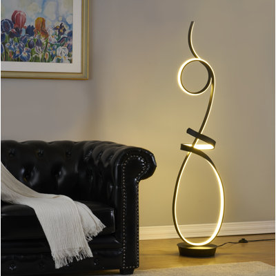 Artiva USA Symphonie II 56W Modern LED Floor Lamp with Dimmer