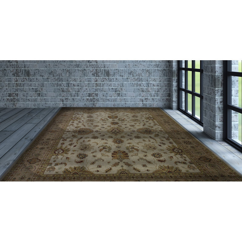 Severus Wool Oriental Indoor Rug