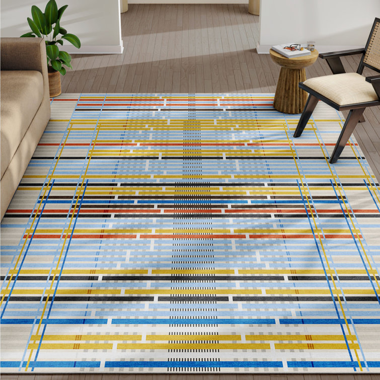  Apollo Unraveling Stories Contemporary Geometric Multi Area Rug