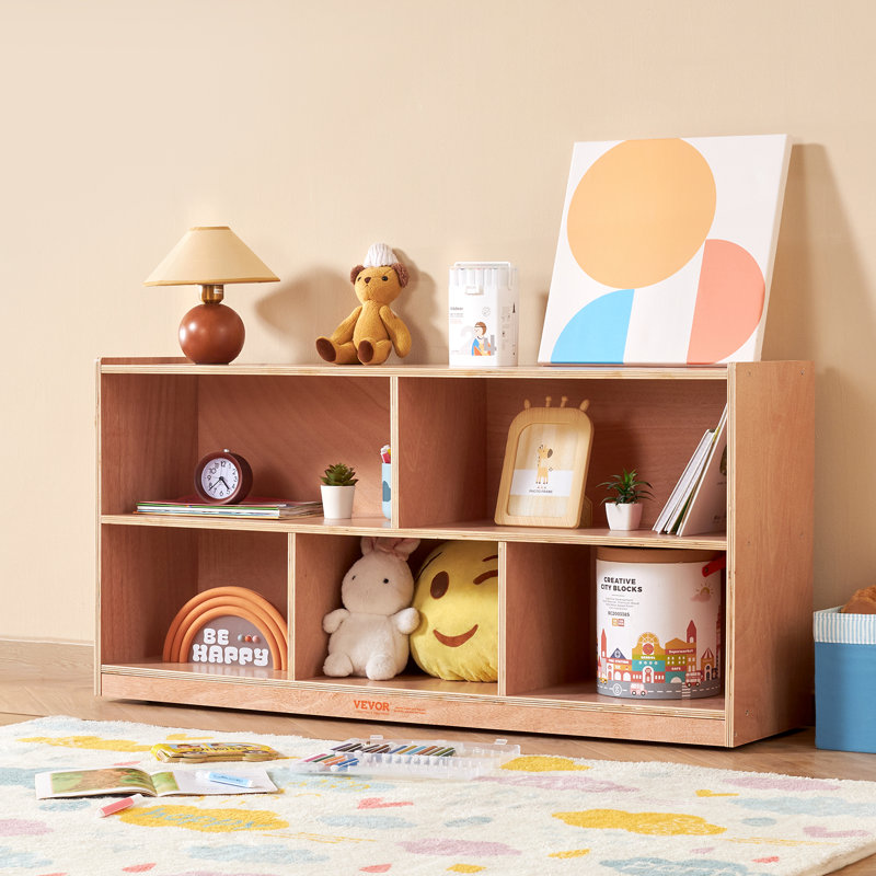 121.9cm W Manufactured Wood Shelving Unit