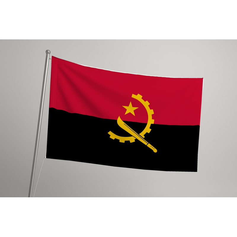 Drapeau de l'Angola — Drapeau extérieur, 36" H x 60" W