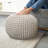 Concho Upholstered Pouf-693785555