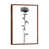 Classic Brown Wood Framed Canvas