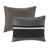 7 PC Pieced Comforter Set Black