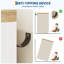 Petite penderie 43,3 po, armoire avec porte, 4 tiroirs et tringle-808029431